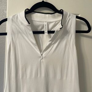 Athleta Half Zip tank top